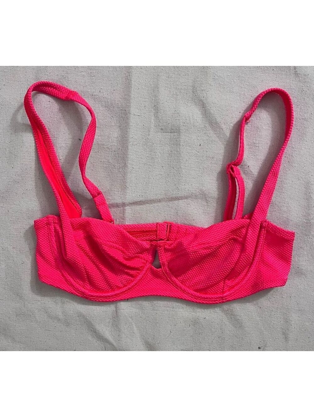 Aerie Real Good Coral Colored Bra 34 C